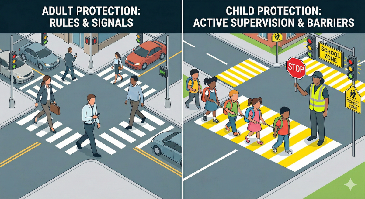Why we treat adults and children differently (and why the Internet doesn't)
